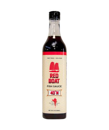 The Red Boat Premium Fish Sauce Extra Large Size 750ml/25 fl oz (Pack of 2)