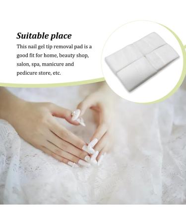 kawehiop 400 Pieces Nail Polish Pad Fingernail Art Gel Tips Cleaning Tool Napkin - Buy Online on GoSupps.com