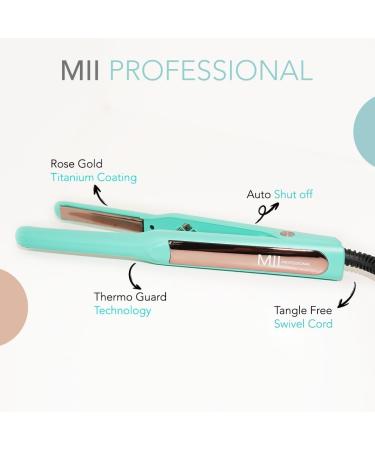 MII ROSI .5 Ceramic Coating Hair Straightener - Super Smooth Auto Shut Off All Hair Types - Shop Internationally - Buy Online on GoSupps.com