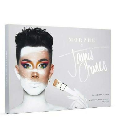 Morphe x James Charles Artistry Palette - 39 Eyeshadows and Pressed Pigments - Crazy Colorful, Deeply Pigmented Shades - Matte, Metallic, and Shimmer shades