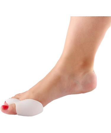 Bunion Corrector & Straightener - 2PCs Silicone Toe Protector Pads for Pain Relief & Support - Buy Online on GoSupps.com