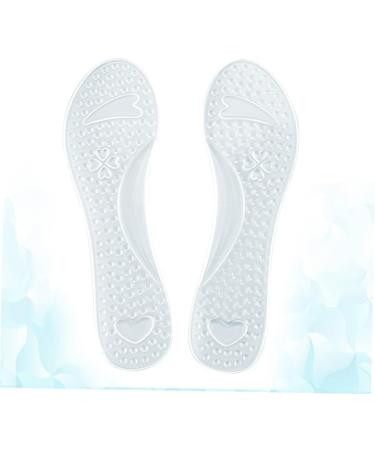 NOLITOY Silicone Cropped Insoles - 3 Pairs Foot Care Gel Arch Support Cushions for Ladies - Non-Slip Foot Therapy Insoles - Buy Online on GoSupps.com