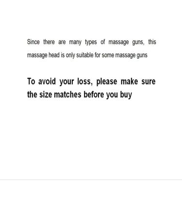 8 Replaceable Massage Gun Heads for Deep Tissue Percussion Massage - Set of 8 Different Muscle Massager Attachments - Buy Online on GoSupps.com