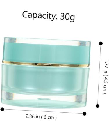 minkissy Cosmetic Bottle Buttercream Creami Cream Jar Cream Storage Container Small Cream Storage Jars Wide Mouth Cream Container Cream Containers Empty Bottle Travel Acrylic Cream Bottle - Buy Online on GoSupps.com