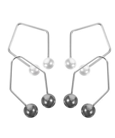 Amosfun Appareil Fossettes du Visage 2 Paires Portable Entra neur de Fossettes Faciales pour Femmes Outil L ger et Confortable pour Tonifier les Muscles Faciaux et Am liorer le