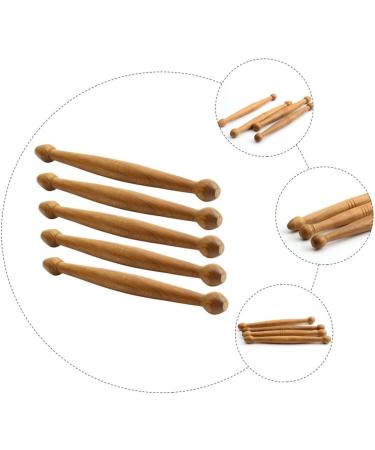 Healeeved 5-St Wooden Massage Device | Portable Body & Foot Massager | Practical Light Wooden Sticks & Acupuncture Rods - International Shipping Available - Buy Online on GoSupps.com
