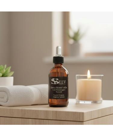  SEEV COSMECEUTICAL Phytoestrogen Serum 50ml: Innovative anti-aging treatment for mature skin - cell rejuvenation and deep hydration - Buy Online on GoSupps.com