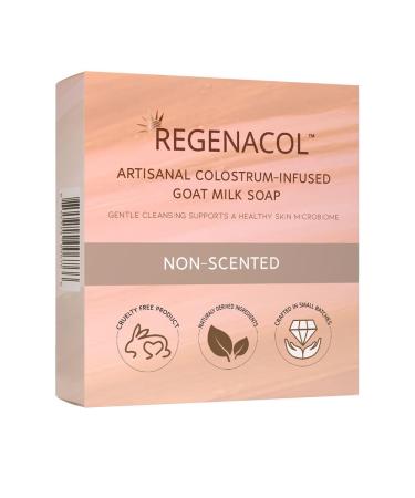 Artisanal Colostrum-Infused Goat Milk Soap - Non-Scented