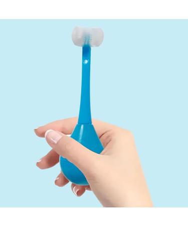 Koyeil Three-Sided Children's Toothbrush - Soft Hair Deep Cleaning Design (2PCs) | Effective Oral Care for Kids - Buy Online on GoSupps.com