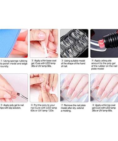 Desikixudy 30Ml Crystal Extend Uv Nail Gel Extension Builder Nail Art Gel Lacquer Jelly Builder Uv Nail Gel 09 - Buy Online on GoSupps.com