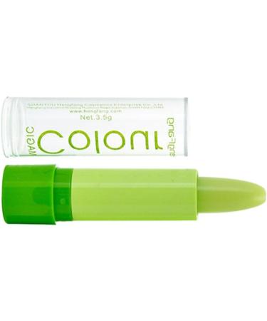  Gazechimp Gazechimp Fruit Green Lipstick Magic Colour Transformable Pink Color at Long Temperature Moisturising Balm - Buy Online on GoSupps.com