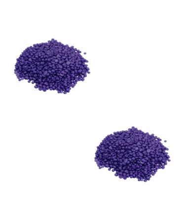 Frcolor Depilatory Pearl Beans for Hair Removal - Hard Wax Beans for Legs & Body - 2 Pack (Medium Blue) - Effective Hair Waxing Solution - Buy Online on GoSupps.com