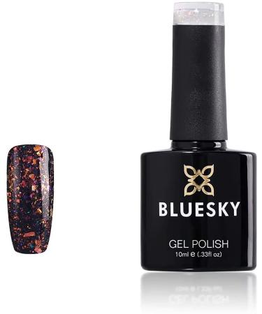 Bluesky Gel Nail Polish Galaxy 04 A Falling Star 10 ml Long Lasting Chip Resistant 10 ml (Requires Drying Under UV LED Lamp)
