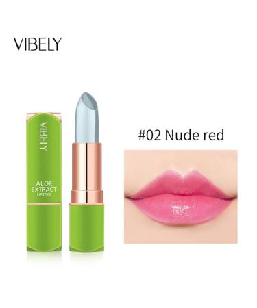 Vibely Aloe Vera Lipstick Set - 3pcs Color Changing Lip Balm | Long Lasting Moisturizer for All Skin Tones - International Shipping - Buy Online on GoSupps.com
