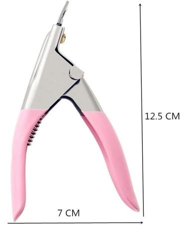 Professional False Nails Clipper | Nail Art Manicure Tool for Acrylic & Gel Tips - Buy Online on GoSupps.com
