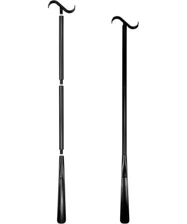 Buy QWORK Long Handle Shoe Horn (88 cm / 35 inches) | Perfect for Socks Shoes Pants & Tops - International Shipping Available - Buy Online on GoSupps.com