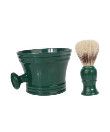 Perfk wet razor razor cup and brush set for wet shaving smooth shaving bowl shaving soap cum for friend birthday father