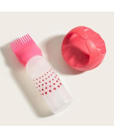 Homoyoyo Flacon Applicateur Peigne Pour Coloration Cheveux 3 Pi ces Taille Moyenne Rose Distributeur Pression Pour Soin Capillaire Outil Pratique Pour Utilisation Maison - Buy Online on GoSupps.com