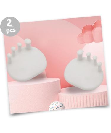 Silicone Toe Spacers - 1 Pair for Bunion Relief and Nail Polish - Pinky Dividers for Varus and Valgus - Men and Women's Foot Care Tool - Buy Online on GoSupps.com