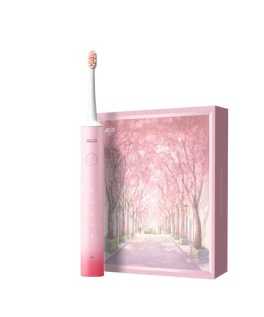 BAIR X3 Electric Toothbrush Adult Rechargeable Smart Sonic Couple Set Fully Automatic Toothbrush Men Female Students Party Men Gift Girlfriend Cool Black Joint Model (32-33 34-35 36-37 38-39