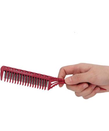 Teasing Comb 3 Rows of Teeth Tail Comb for Volume and Styling Precision(Red) - Buy Online on GoSupps.com