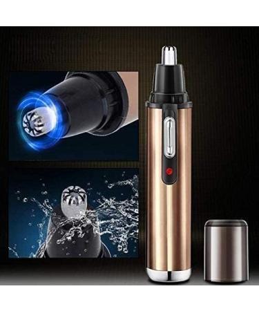 Nose Hair Trimmer - Professional Painless Ear & Nose Trimmer for Men & Women | Waterproof Dual Edge Blades | Easy to Use Unisex - Buy Online on GoSupps.com