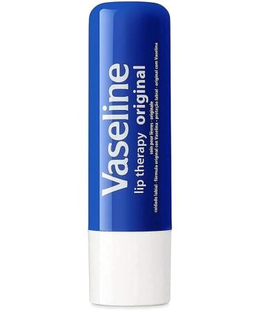 Vaseline Essential Moisture Lip Therapy Original Lip Balm 4gm - 1 Count (Pack of 1) - Buy Online on GoSupps.com