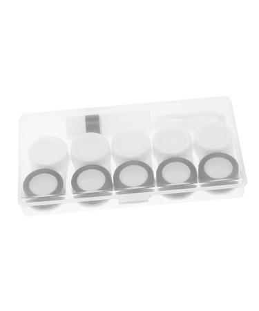Partykindom 10 STK Duplex care box lens holder containers for contact lenses lentes de contacto contact lens tool contact case portable bracket AB medical plastic. Random color x 2 pieces 5.5x2.5x1.6cmx2PCs