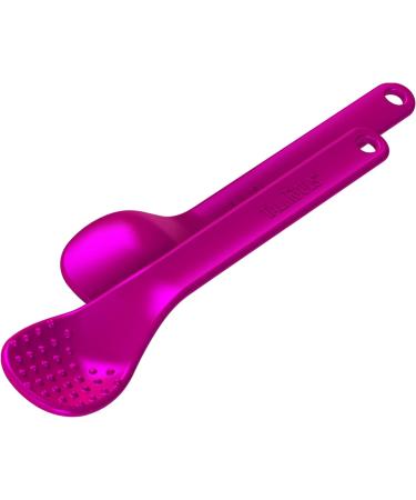 TalkTools Bumpy Maroon Spoons - Set of 12 | Oral Motor Therapy Tools - Buy Online on GoSupps.com
