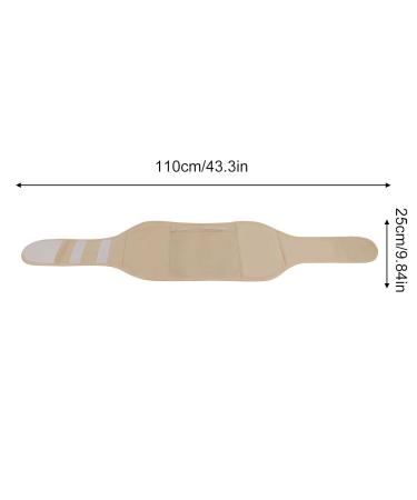 Organic Castor Oil Pack Wrap for Neck | Adjustable & Reusable | Anti-Oil Leak | Khaki | International Shipping - Buy Online on GoSupps.com