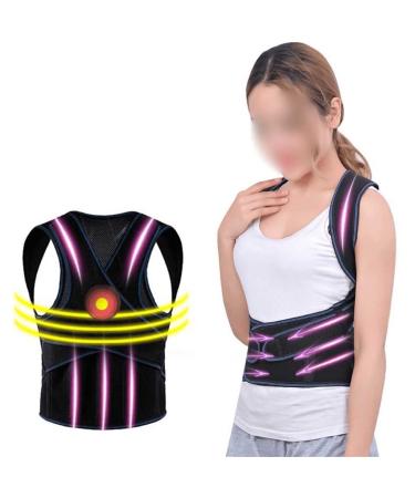 Buy Black XL Neoprene Orthopedic Back Lollipop Vest - Backrest Belt Corset for Pain Relief | International Shipping Available - Buy Online on GoSupps.com