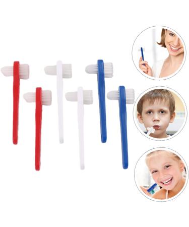 Gleavi 12 STK Double-Headed Toothbrush Set for Partial Dentures & Braces | Soft & Hard Prothesis Brush | Essential Dental Care Tools for Adults - Buy Online on GoSupps.com