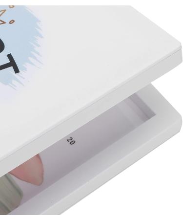 Nail Color Card Book 46 Colors Nail Art Display Book Firm Durable for Nail Salon Supplies for Women Girl for Nail Art Works Display - Buy Online on GoSupps.com
