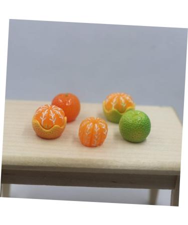 TOYANDONA 250 Pcs Artificial Orange Tiny Kitchen Decor Fruit Charms Earring Charms for Earring Making Bracelet Orange Pendant Fake Orange Mini Decor 3d Resin Miniature Fake Fruit - Buy Online on GoSupps.com