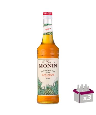 Pack of 3 Monin Syrup Agave Syrup 70cl