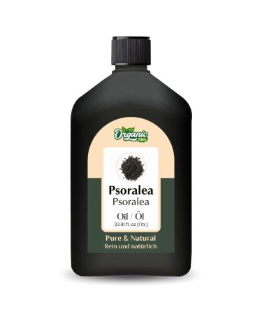 ORGANIC ZING Organic Zing Psoralea Oil - Pure and natural carrier oil for massage skin care and hair care - 1000 ml