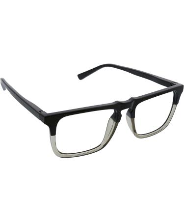 Peepers Swagger Blue Light Blocking Reading Glasses for Men - Black/Smoke 55mm | International Shipping Available - Buy Online on GoSupps.com