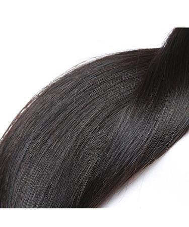 MILA 10-28 100% Real Brazilian Virgin Hair Bundles - Silky Straight Human Hair Weaving Extensions (100g/PC) - Premium Quality 28 Hair Weave - Buy Online on GoSupps.com