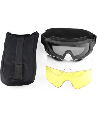 xaegistac Airsoft Goggles Tactical Safety Goggles Anti Fog Glasses Hunting Cycling - Buy Online on GoSupps.com
