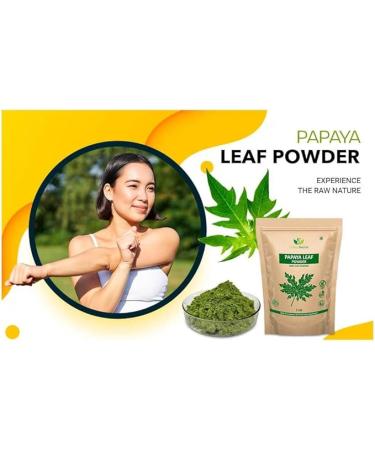 Papaya Leaves Powder 454g (16 oz) | Carica Papaya for Hair & Skin Benefits - Buy Online on GoSupps.com