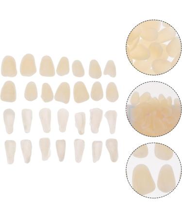 Temporary Tooth Crowns & Bridges - 100 pcs Synthetic Resin Dentures with Dental Glue for Oral Cavity Loss - Darz Prosthesis - Buy Online on GoSupps.com