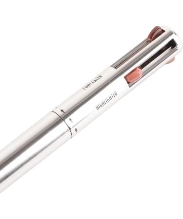 XHTLLO 3pcs 4 In 1 Eyebrow Highlight Pen Portable Long Lasting Pressing Contour Defining Highlighting Pen - Buy Online on GoSupps.com