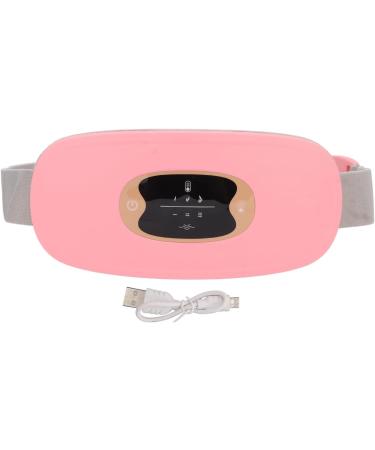 ZASCHMOY Menstrual Heated Belt Vibration Electric Waist Belt Pink for Women - Buy Online on GoSupps.com