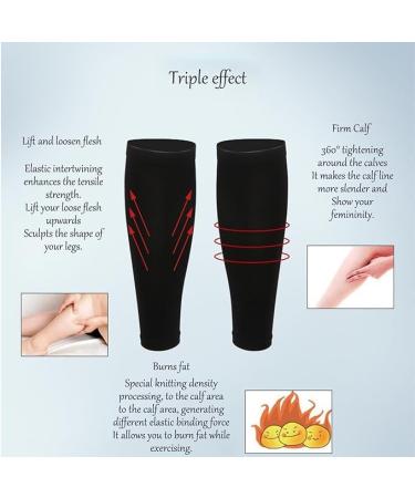 JosuE Royalaura Medical Grade Compression Socks - Yellow Calf Sleeve | One Size | Best International Shipping - Buy Online on GoSupps.com