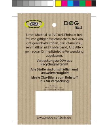 Lasama Moby Dog Ball - Non-Toxic Safe Neon Yellow Dog Toy for International Shipping - Buy Online on GoSupps.com