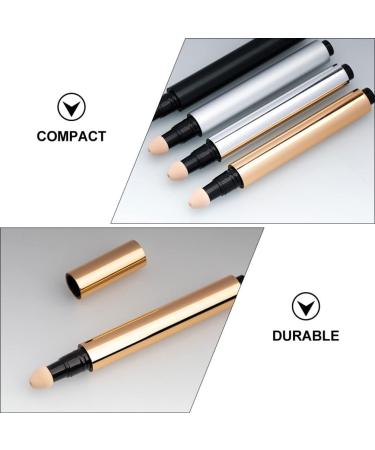 Beaupretty 4Pcs Empty Concealer Tube Set - 3ML Liquid Foundation Dispenser Pen for Makeup, BB Cream Container - Buy Online on GoSupps.com