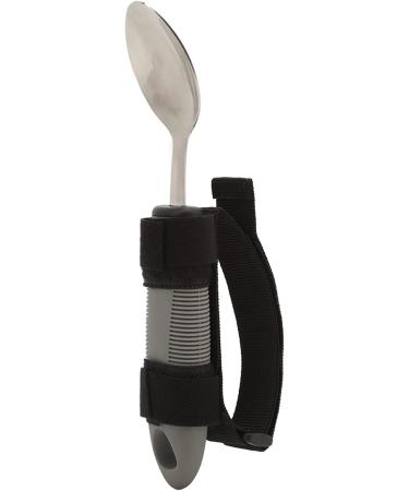 Adaptive Feeding Utensil - Wave-Shaped Handle for Parkinson's & Disabilities | Stainless Steel Rehabilitation Tool - Buy Online on GoSupps.com