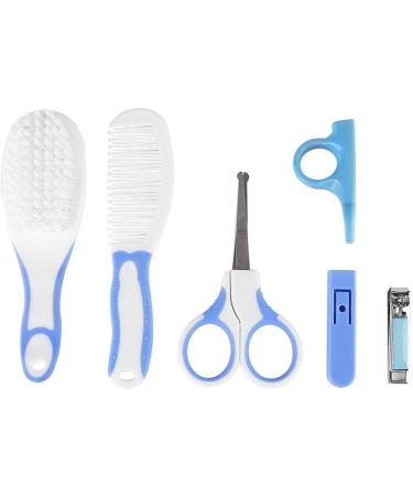YOUTHINK Baby Grooming Kit | 6Pcs Baby Care Nursery Set with Nail Clipper, Scissor, Ear Pick | Portable Newborn Health Care Kit - Buy Online on GoSupps.com