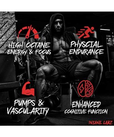Insane Labz Insane Amino Hellboy Edition - BCAA with Energy & Focus for Muscle Recovery | 30 Servings | Blue Raspberry - International Shipping Available - Buy Online on GoSupps.com
