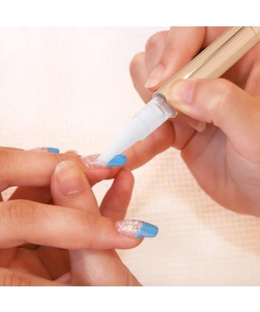 Lurrose 5pcs 3ml Empty Nail Oil Twist Pen Bright Gold Nail Polish Pens Disposable Cosmetic Container Lip Gloss Brush Applicators Eyelash Growth Liquid Tube for Women Girls - Buy Online on GoSupps.com